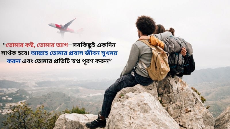 প্রবাস জীবন সুখের হোক বন্ধু স্ট্যাটাস