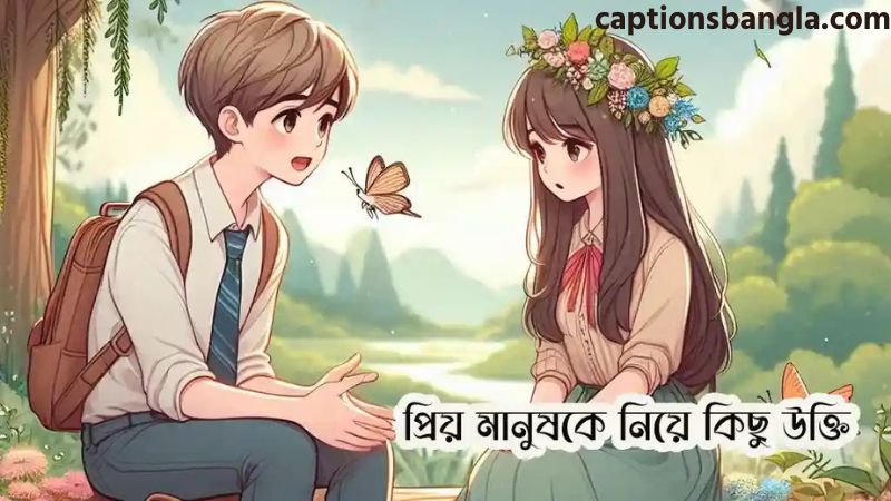 প্রিয় মানুষকে নিয়ে কিছু উক্তি