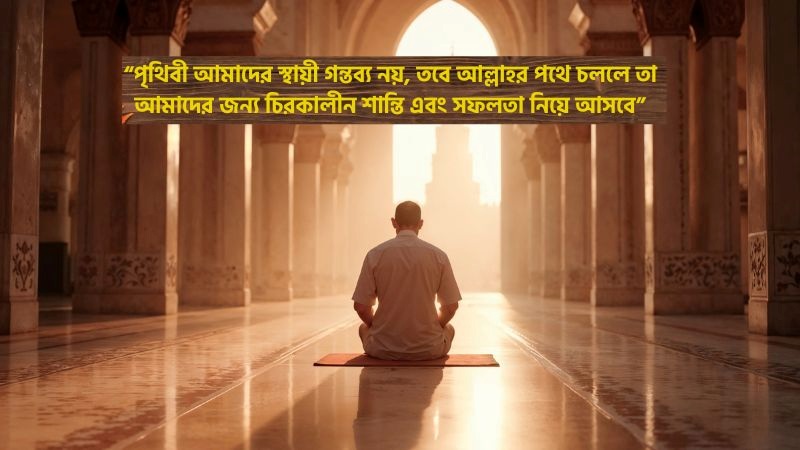 ক্ষণস্থায়ী জীবন নিয়ে ইসলামিক ফেসবুক স্ট্যাটাস