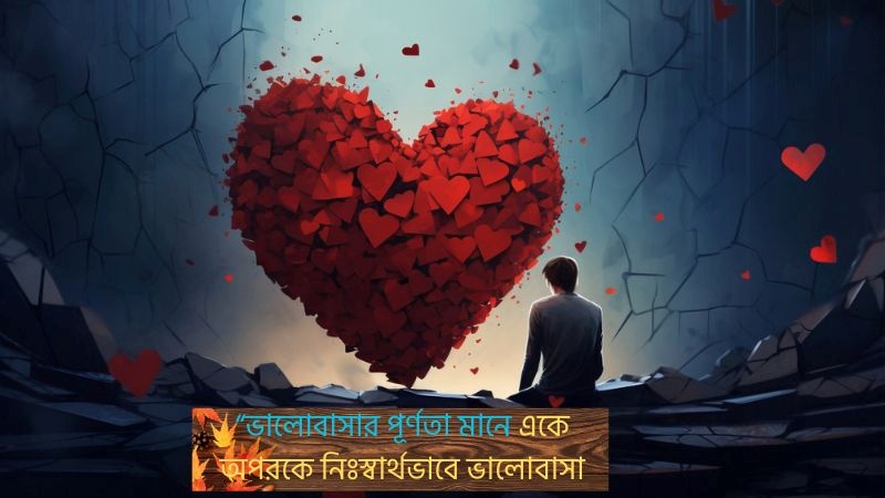 ভালোবাসার পূর্ণতা নিয়ে ফেসবুক স্ট্যাটাস
