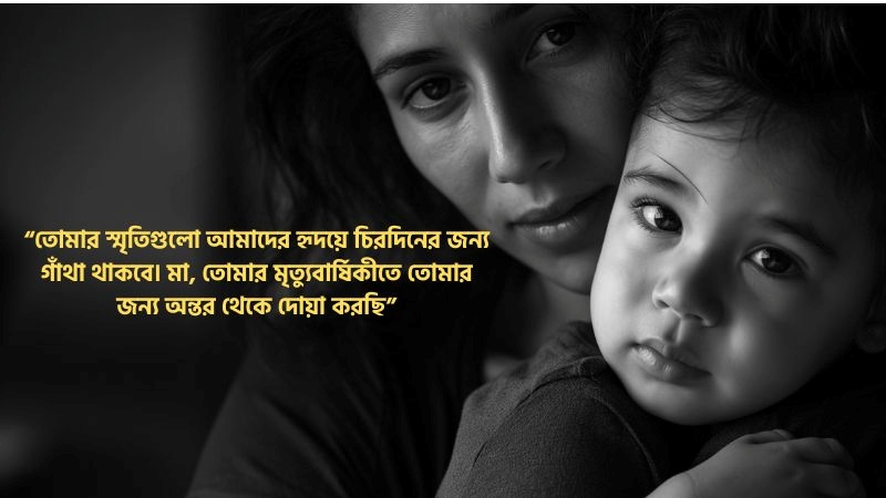 মায়ের মৃত্যু বার্ষিকী স্ট্যাটাস