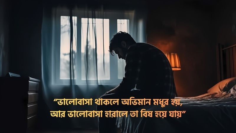 অভিমান নিয়ে স্ট্যাটাস