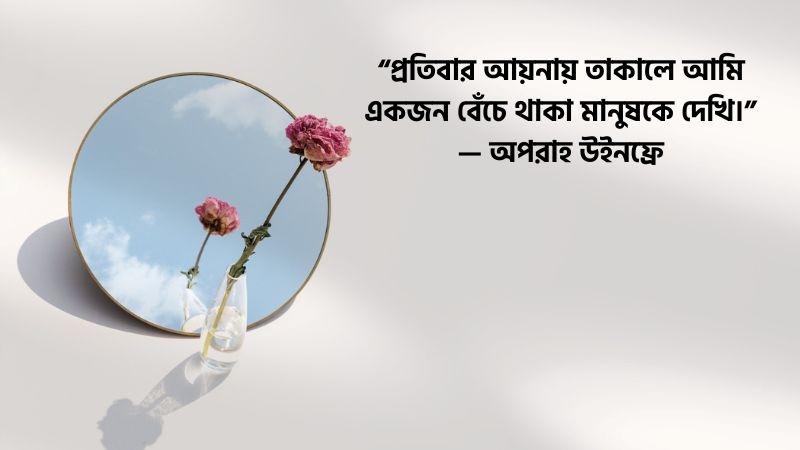 আয়না নিয়ে উক্তি