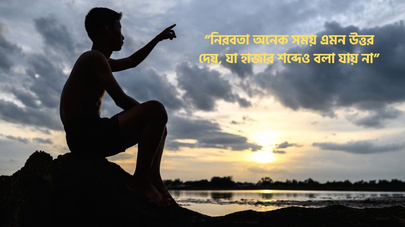 নিরবতা নিয়ে স্ট্যাটাস