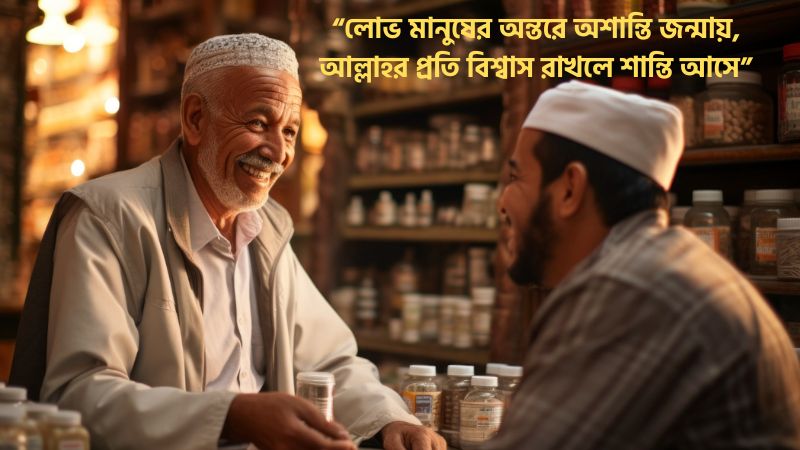 লোভ নিয়ে ইসলামিক উক্তি