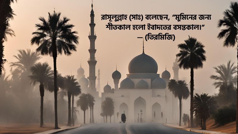 শীত নিয়ে ইসলামিক বাণী