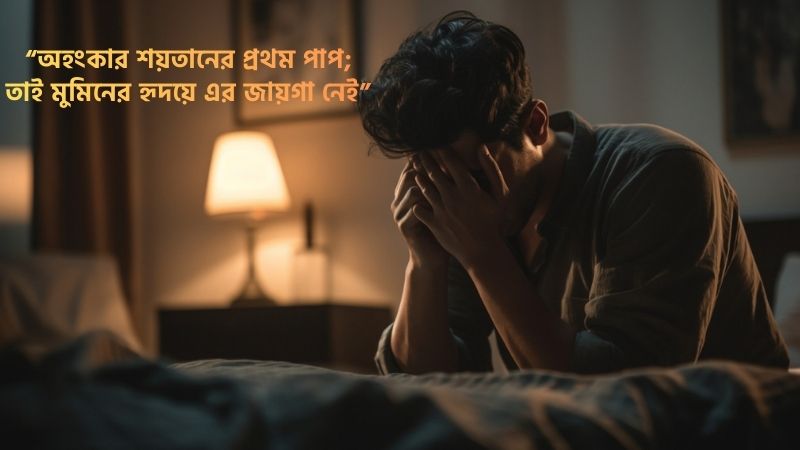অহংকার নিয়ে ইসলামিক স্ট্যাটাস