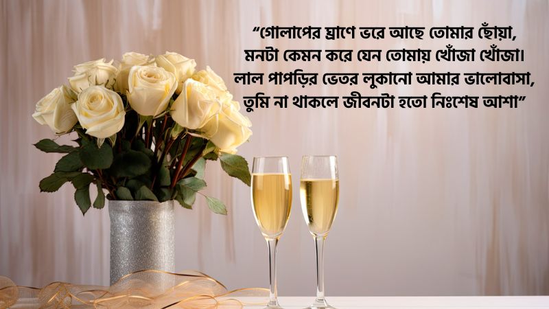 গোলাপ ফুল নিয়ে প্রেমের কবিতা