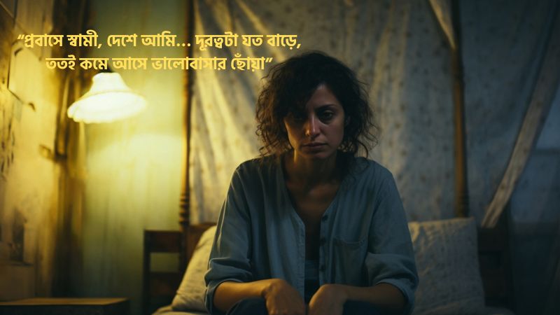 প্রবাসী বউদের কষ্টের ক্যাপশন