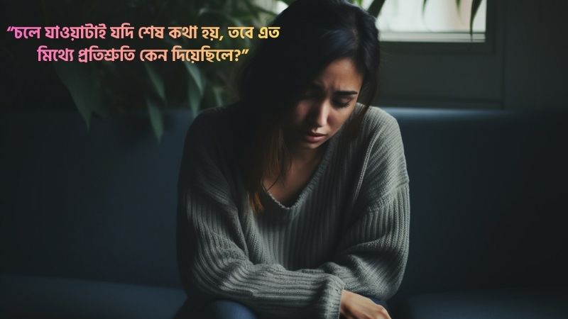 বেইমান নারী নিয়ে হৃদয়বিদারক মেসেজ