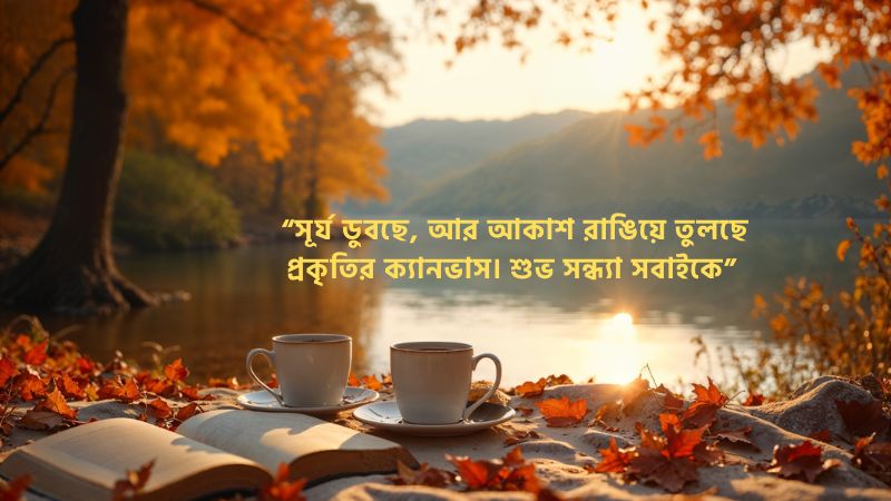 শুভ সন্ধ্যা নিয়ে ক্যাপশন