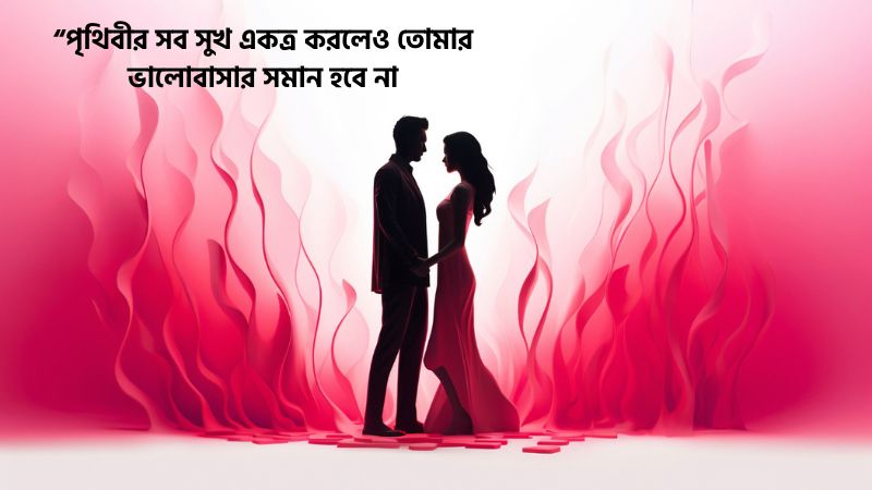 স্বামীকে নিয়ে রোমান্টিক মেসেজ