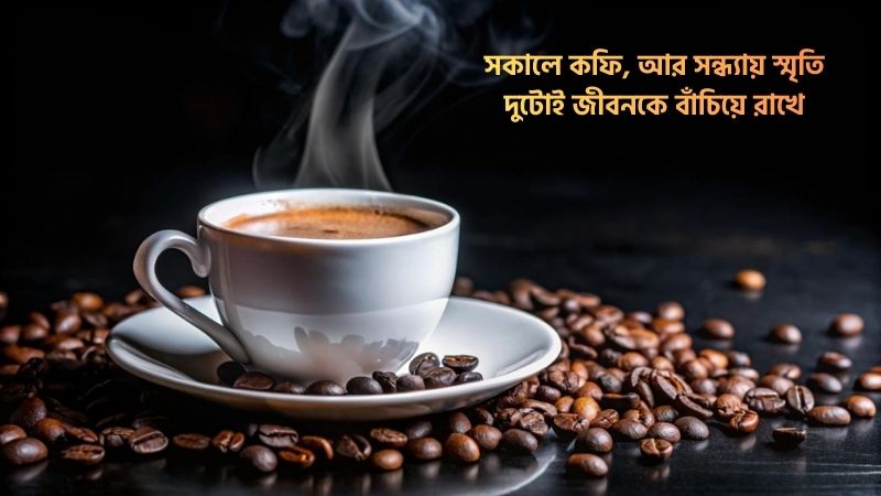 কফি নিয়ে ক্যাপশন