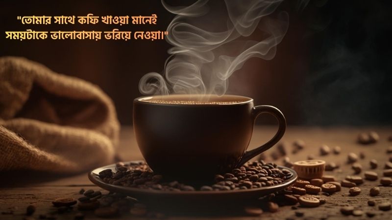 কফি নিয়ে ভালোবাসার স্ট্যাটাস