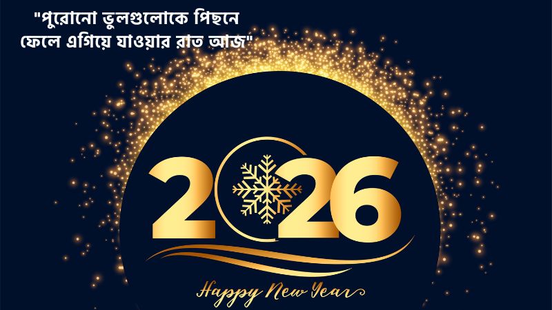 থার্টি ফাস্ট নাইট ফেসবুক স্ট্যাটাস