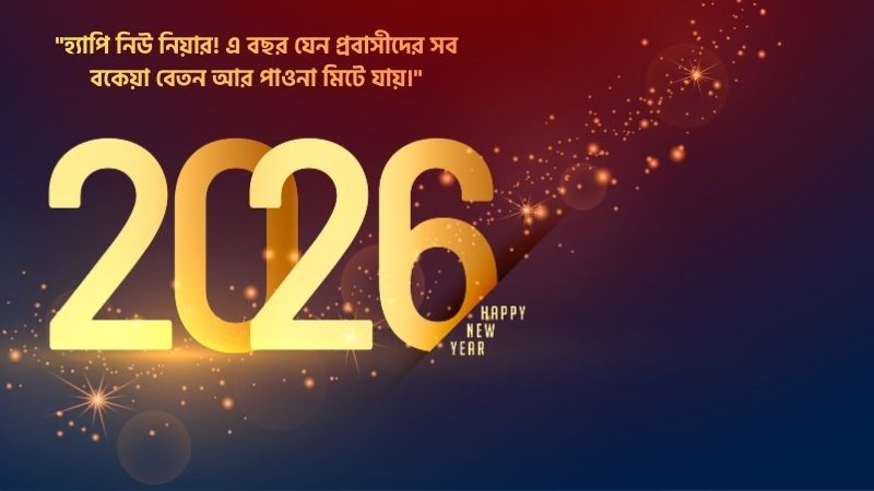 প্রবাসীদের নতুন বছরের শুভেচ্ছা