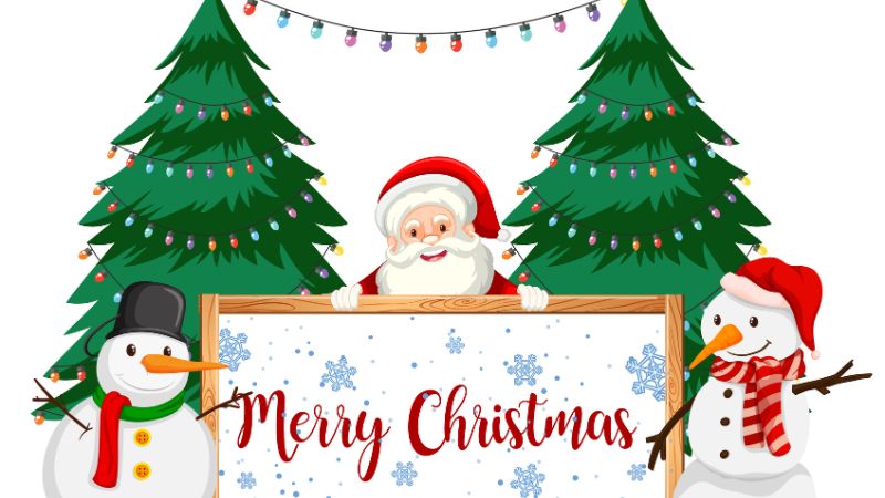 বড়দিনের শুভেচ্ছা পিকচার