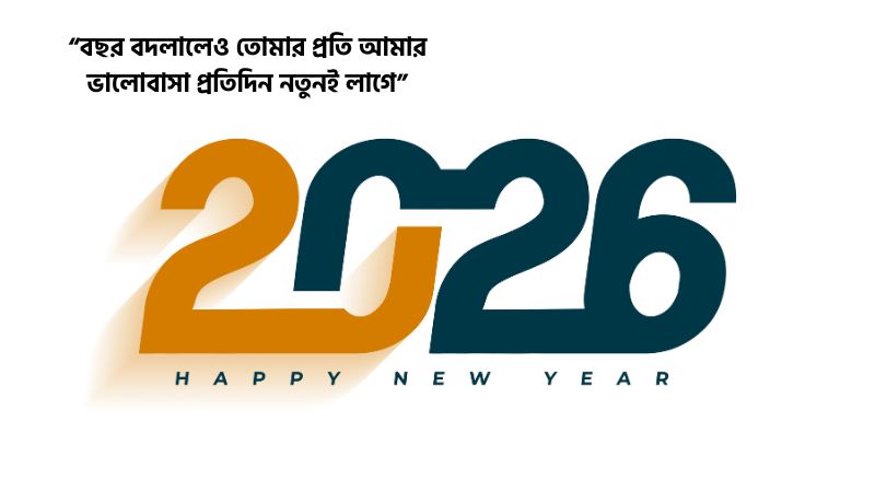 স্বামীর জন্য নতুন বছর নিয়ে ক্যাপশন