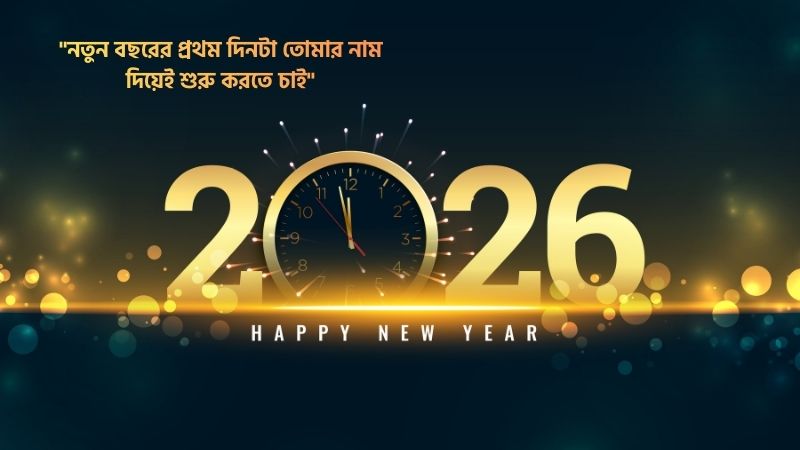 হ্যাপি নিউ ইয়ার রোমান্টিক কথা