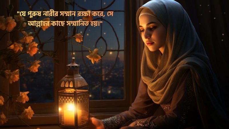 ইসলামে নারীর মর্যাদা নিয়ে উক্তি