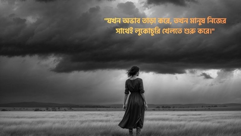 অভাব নিয়ে আবেগঘন স্ট্যাটাস