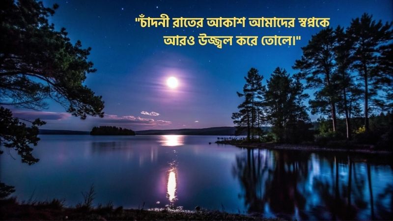 চাঁদনী রাত নিয়ে উক্তি
