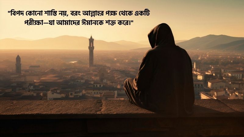 বিপদ নিয়ে ইসলামিক উক্তি