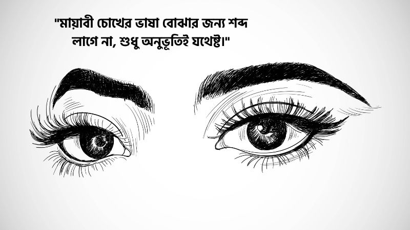 মায়াবী চোখ নিয়ে স্ট্যাটাস
