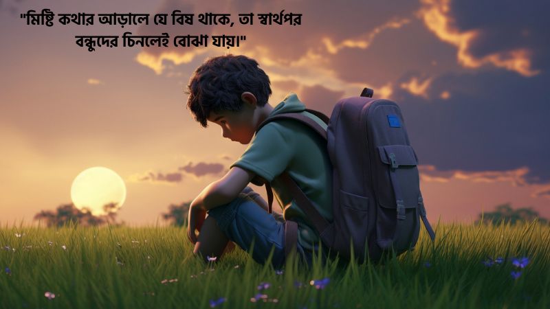 সার্থপর বন্ধু নিয়ে উক্তি